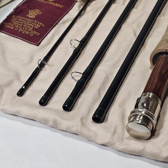 HARDY Gem Smuggler #4 7ft 9inch 5 Piece Fly Fishing Rod Made In England - Picture 15 of 15